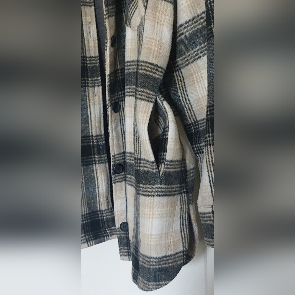 Thread & Supply Plaid Shacket - Picture 5 of 8